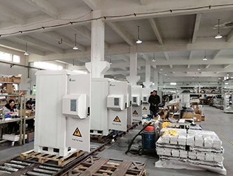 户外通信柜生产线